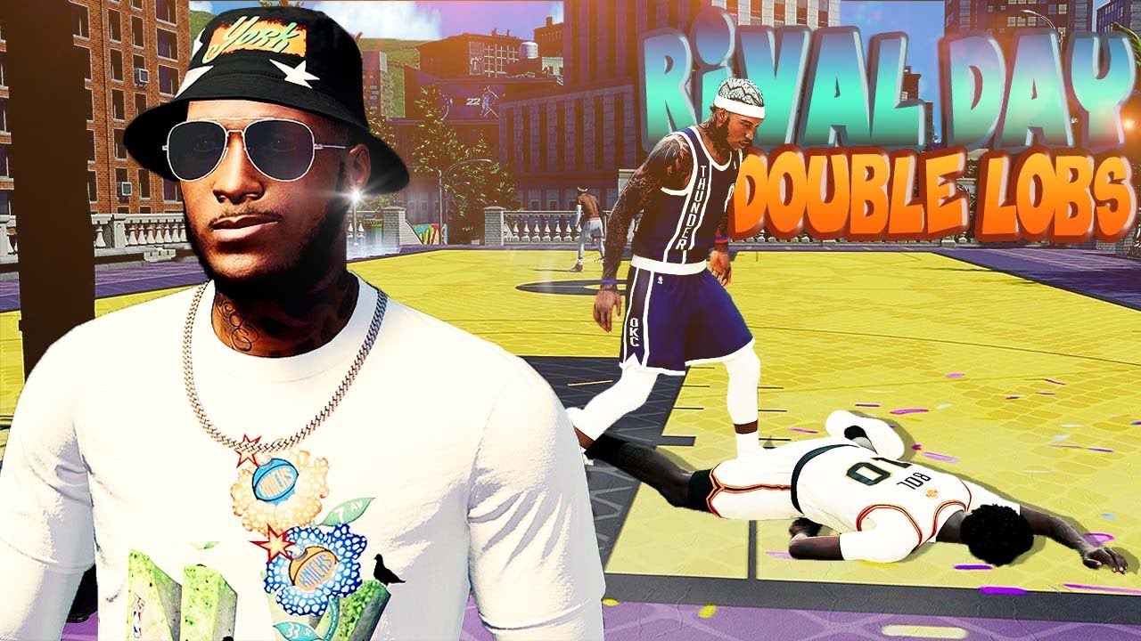 My NEW BUILD At RIVAL DAY / BOUNCE Pass DOUBLE LOBS! - NBA 2K22