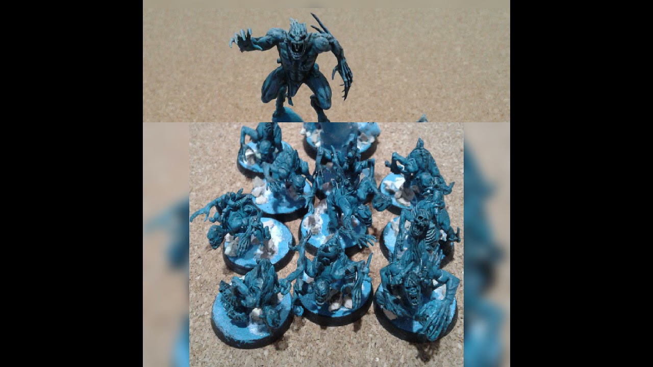 Another 3 hours painting practice on these Warhammer Aos Crypt Ghouls. Nextttt...