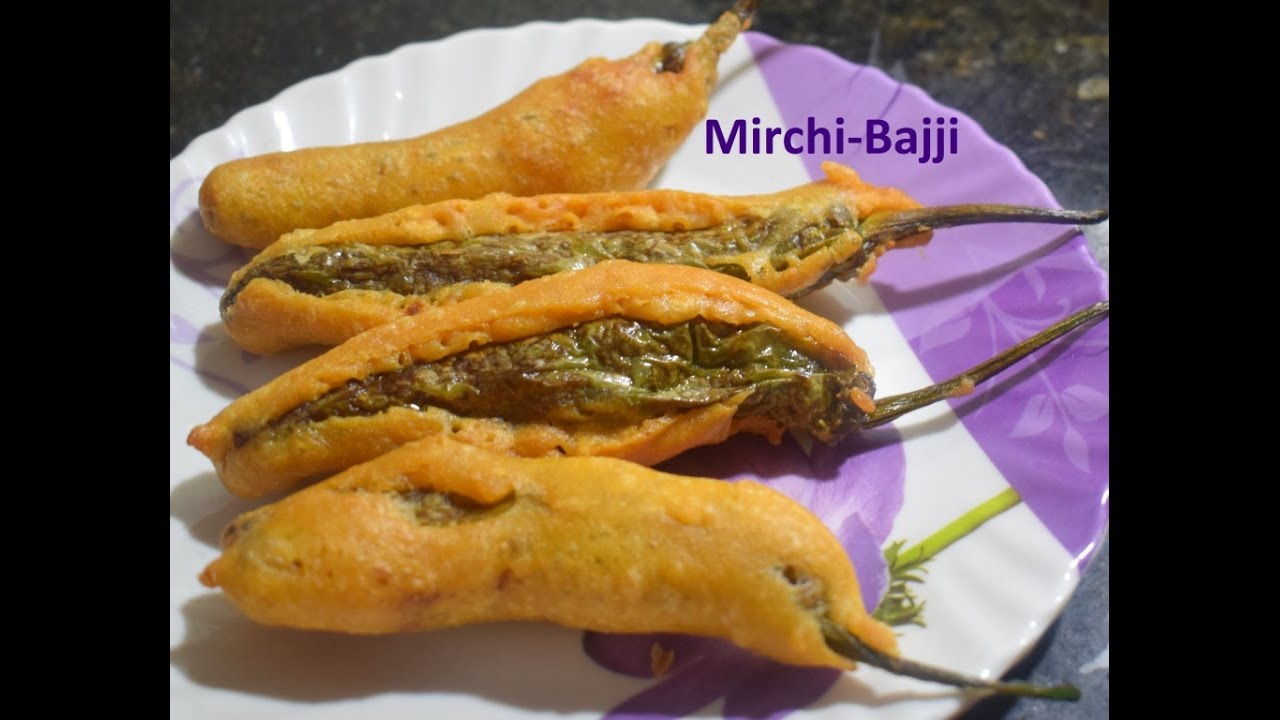 Street Style Mirchi Bajji/Menasinakai Bajji/Stuffed Mirchi/Mirapakai Bajji/Best Mirchi Recipe