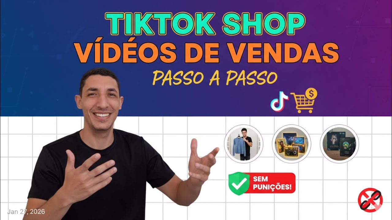 PASSO A PASSO CRIAR VIDEOS COM IMAGENS SEM TOMAR PUNIÇÕES TIK TOK SHOP 