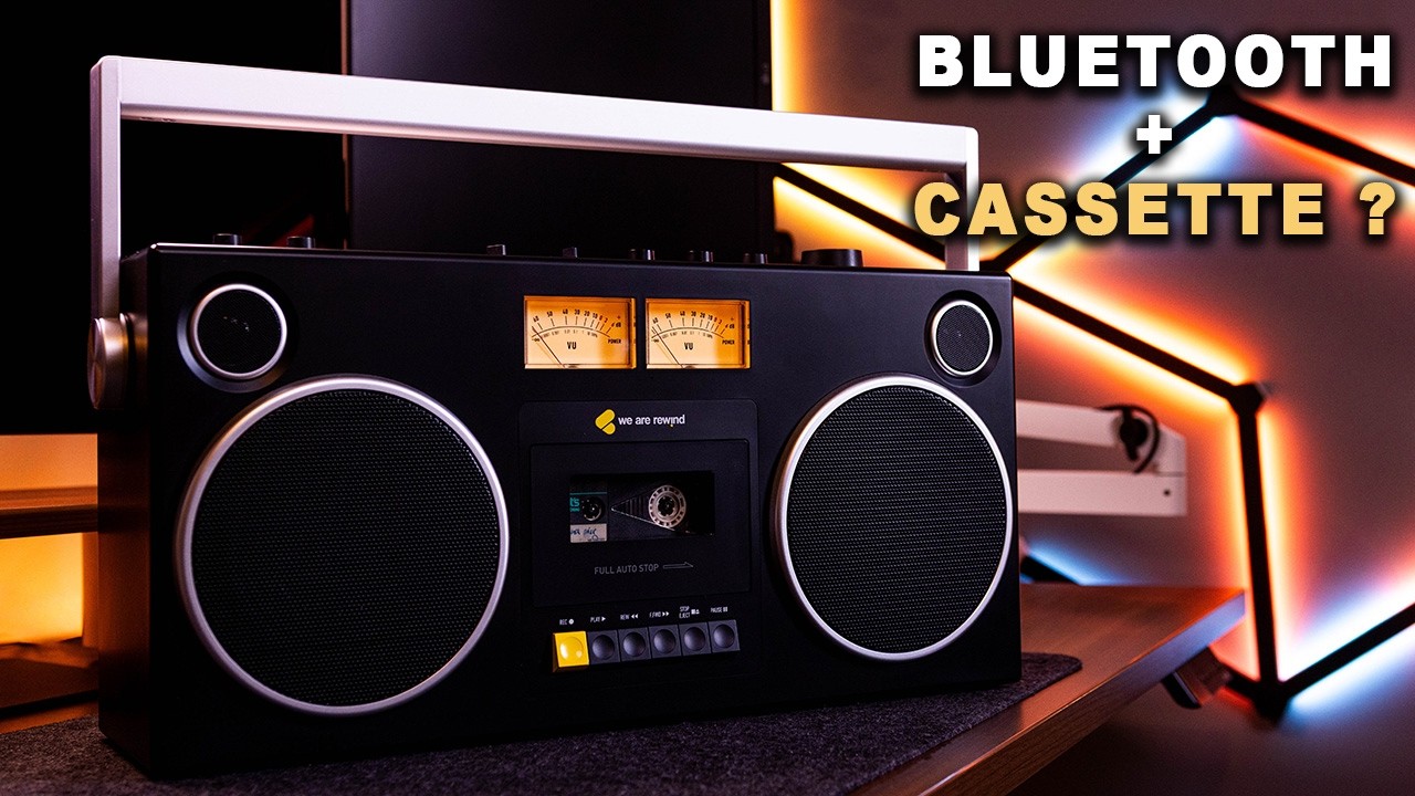 Une BOOMBOX Bluetooth et CASSETTE en 2026 ?