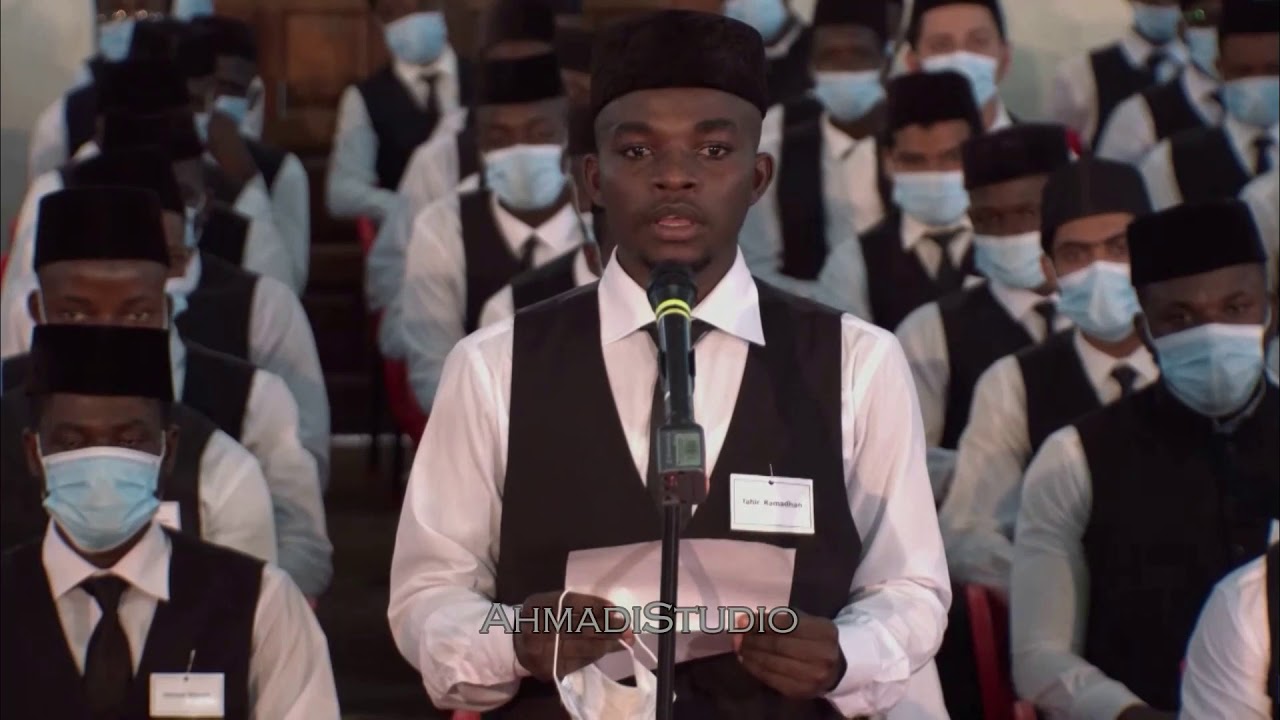 Beautiful Nazam | Hamdo Sana Usi Ko - Tahir Ramzan Marunda | Huzoor Class with Jamia Ahmadiyya Ghana