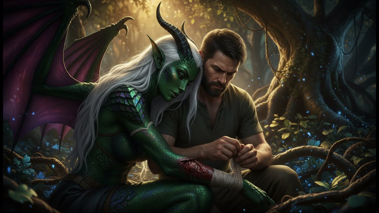 He Chose to Save Her Instead of Himself — She Turned Out to Rule the Draconic Fleet. HFY