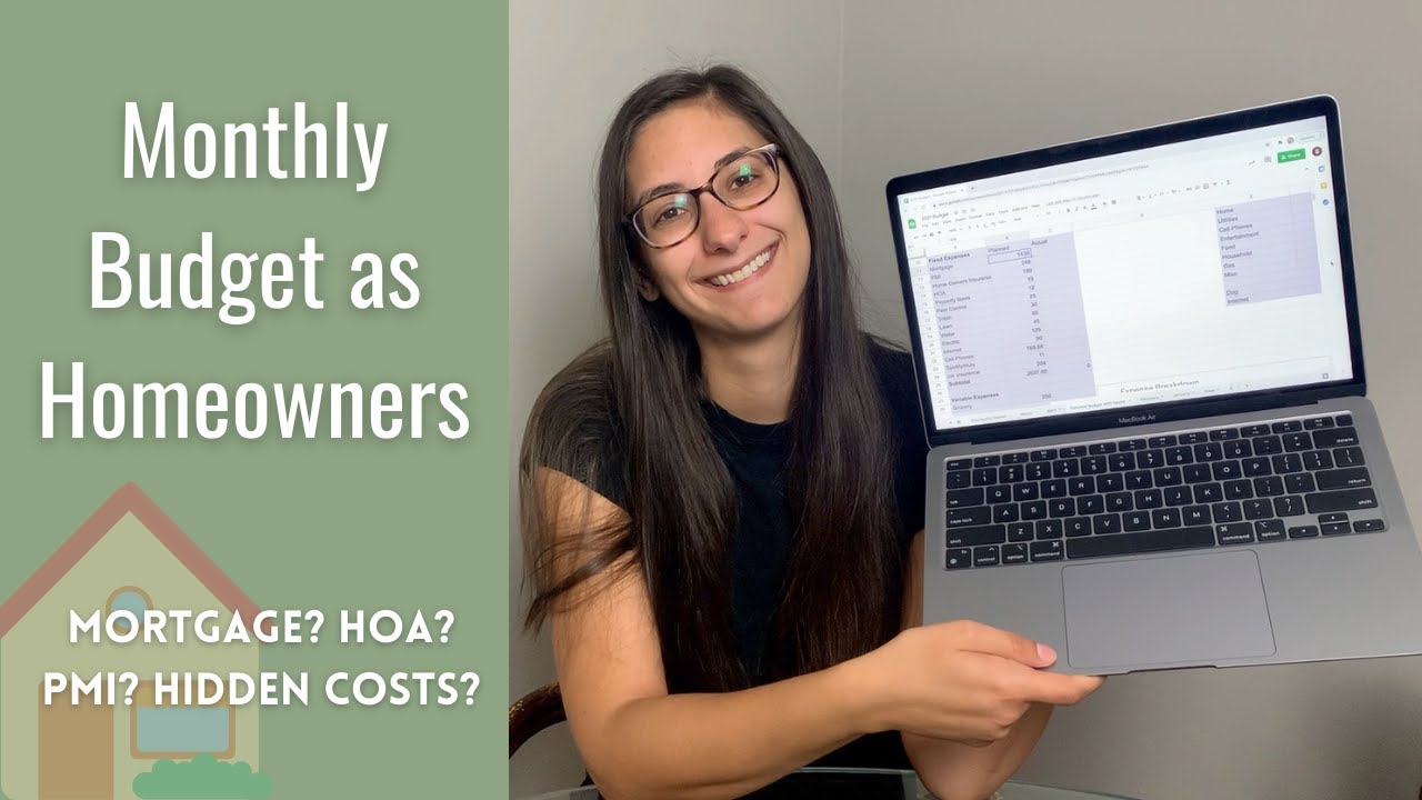 Budgeting For Homeownership | Updated Budget as First Time Homeowners 2021