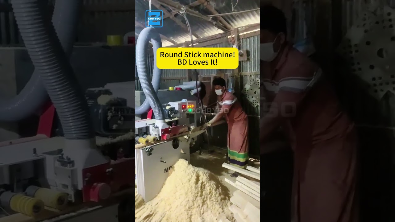 Real Bangladesh Factory Test: ZZCHRYSO Round Stick Machine PROVES Its Power! ⚡