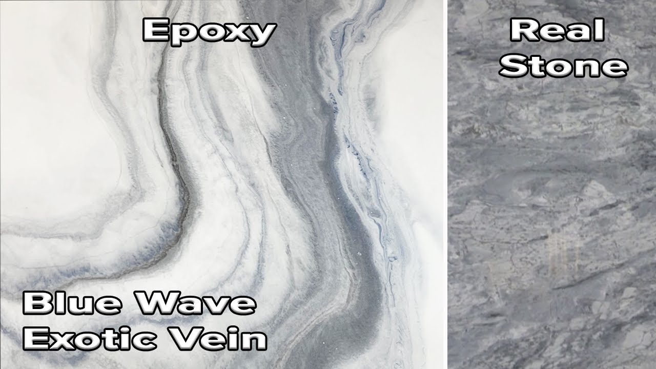 Can We Mimic Blue Wave Marble with Epoxy? | Artisan Design Concepts