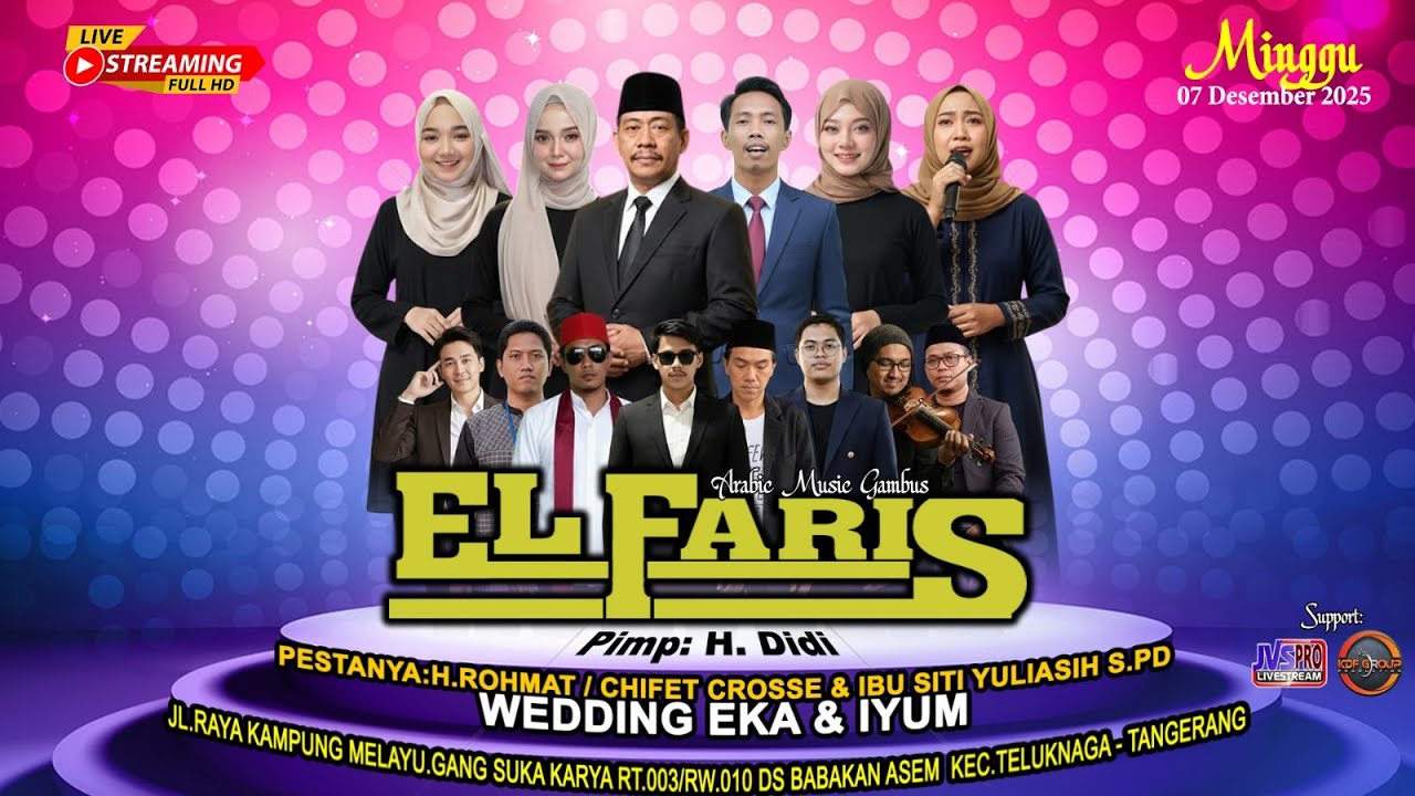 LIVE STREAMING  GAMBUS EL FARIZ  ||  Desa.Babakan Asem  MINGGU 7 DESEMBER 2025  JVS PRO 2021