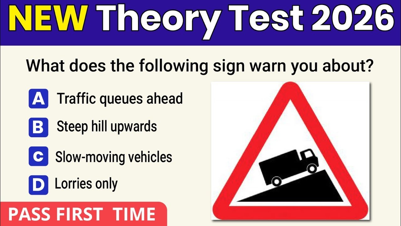 Theory Test 2026 UK Revision | NEW YEAR NEW Questions | Pass First Time