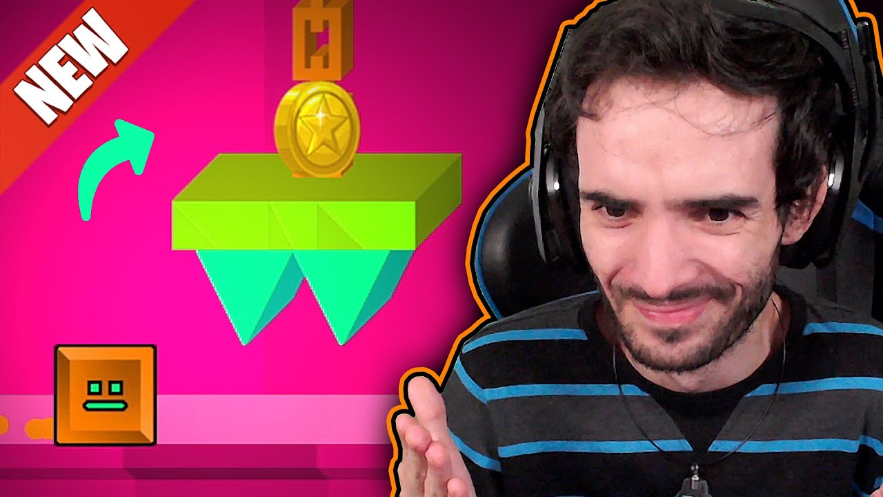 JUGANDO NUEVAS COPIAS BARATAS DE GEOMETRY DASH