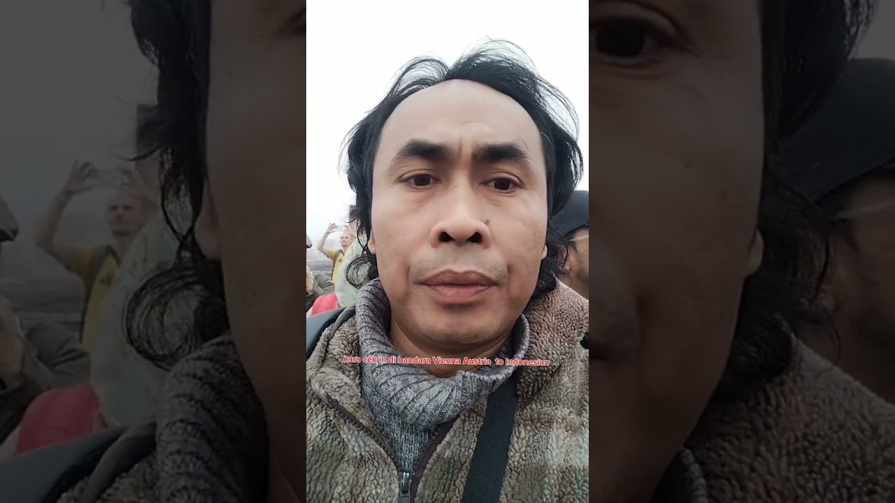 Proses cek in di bandara viena Austria to Indonesia untuk pertama kalinya 