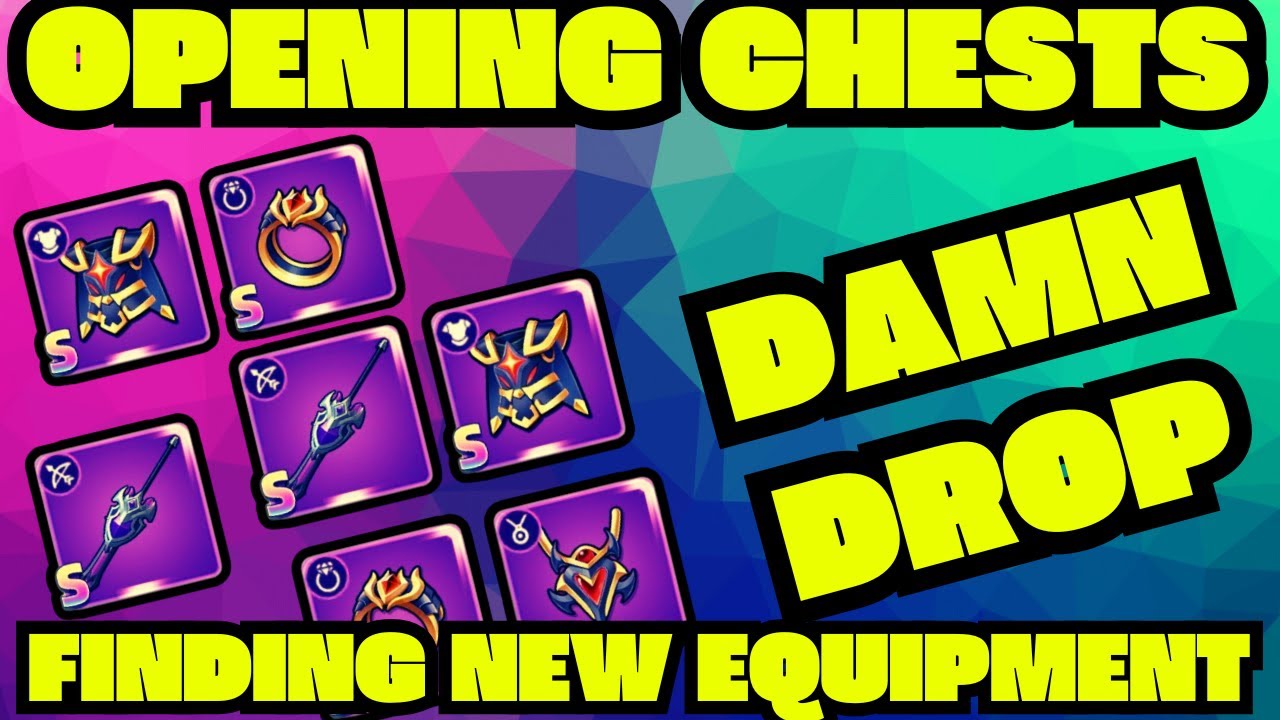 ARCHERO: DAMN DROP! OPENING CHESTS! FINDING NEW EQUIPMENT