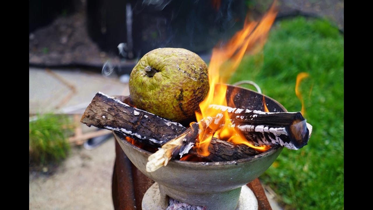 Roast Breadfruit With Saltfish | CaribbeanPot.com