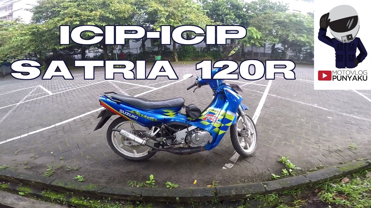 NYOBAIN - Suzuki Satria 120R (2 Stroke) - Motovlog#32