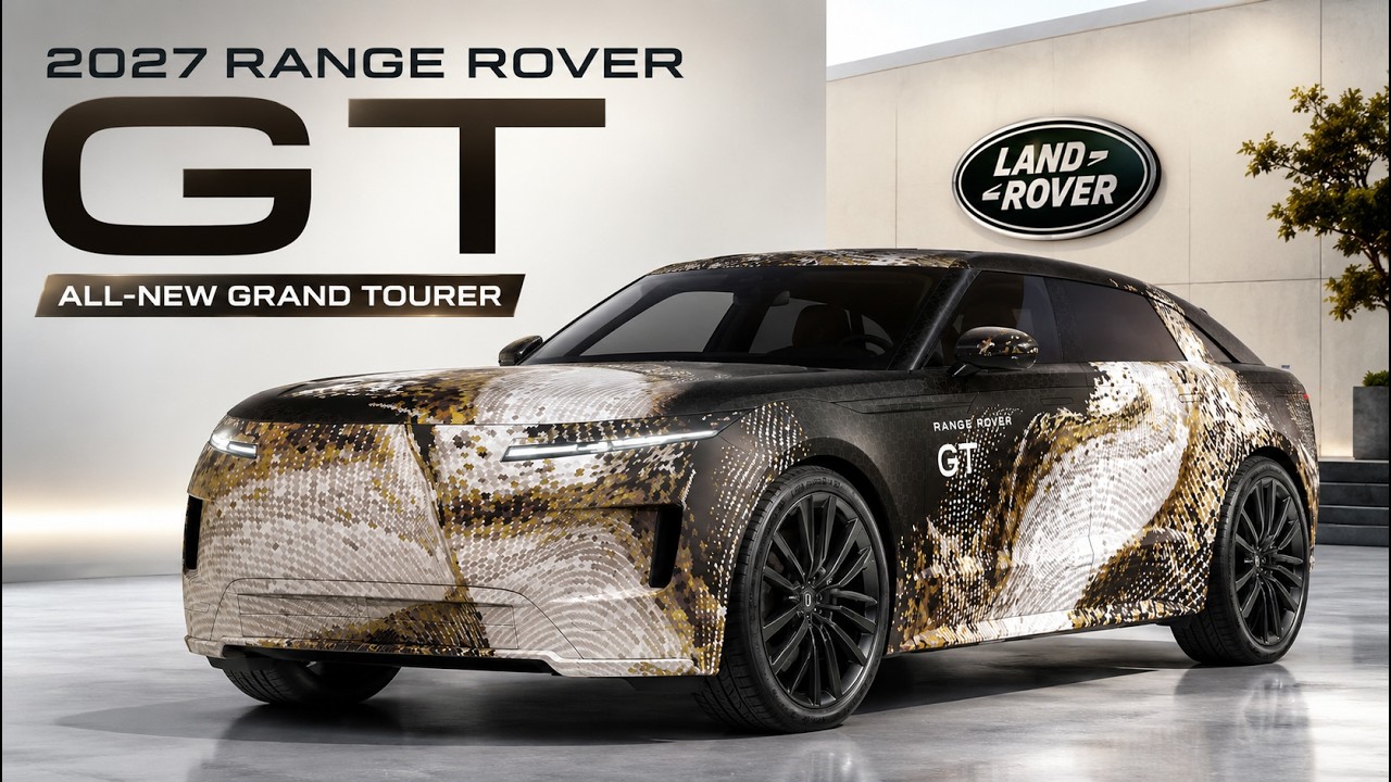 Первый взгляд на новый Range Rover GT 2027 года