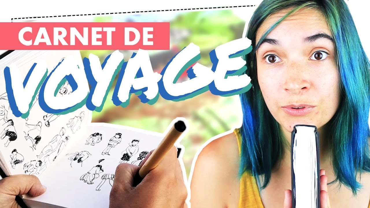 DESSINER son CARNET DE VOYAGE ✈️