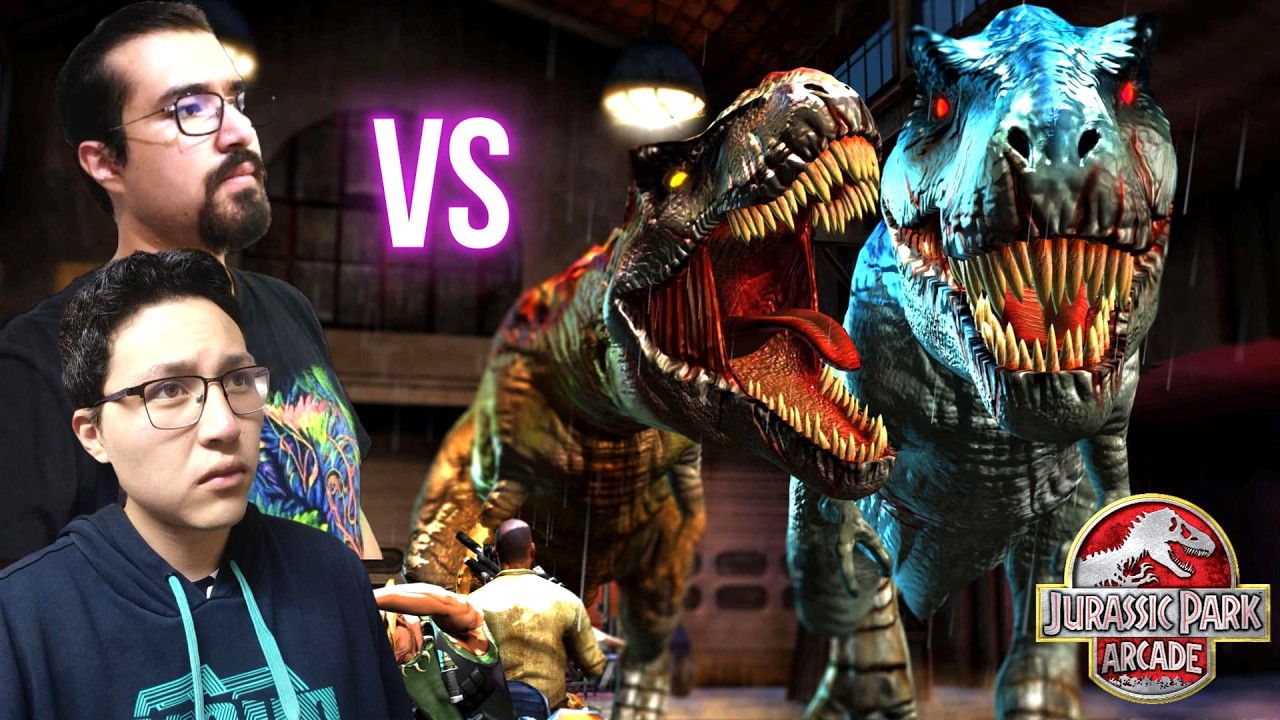🎮 Jurassic Park Arcade: ¡LO CAPTURAMOS! Misión Del T-REX Completa