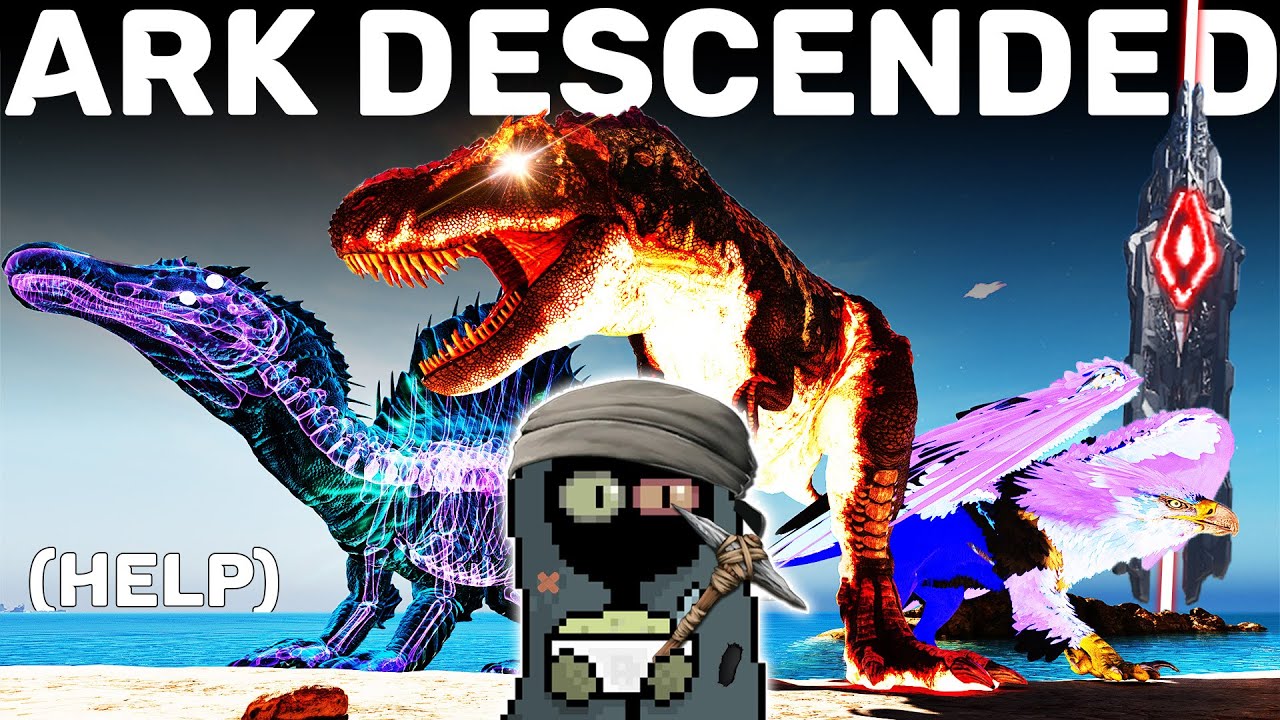 I spent 100 DAYS in ARK DESCENDED. It did not go well......