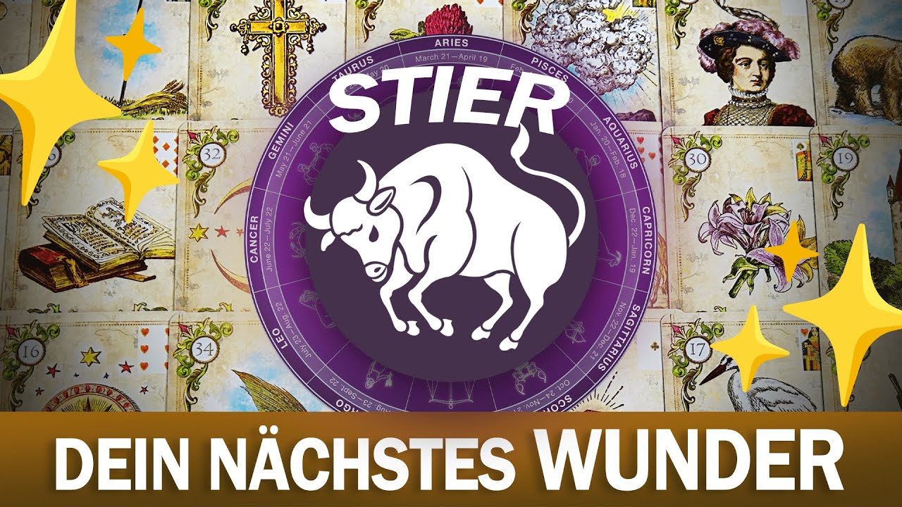 Stier: Plötzlich wird sich dein Leben verändern! | Lenormand Kartenlegen Tarot
