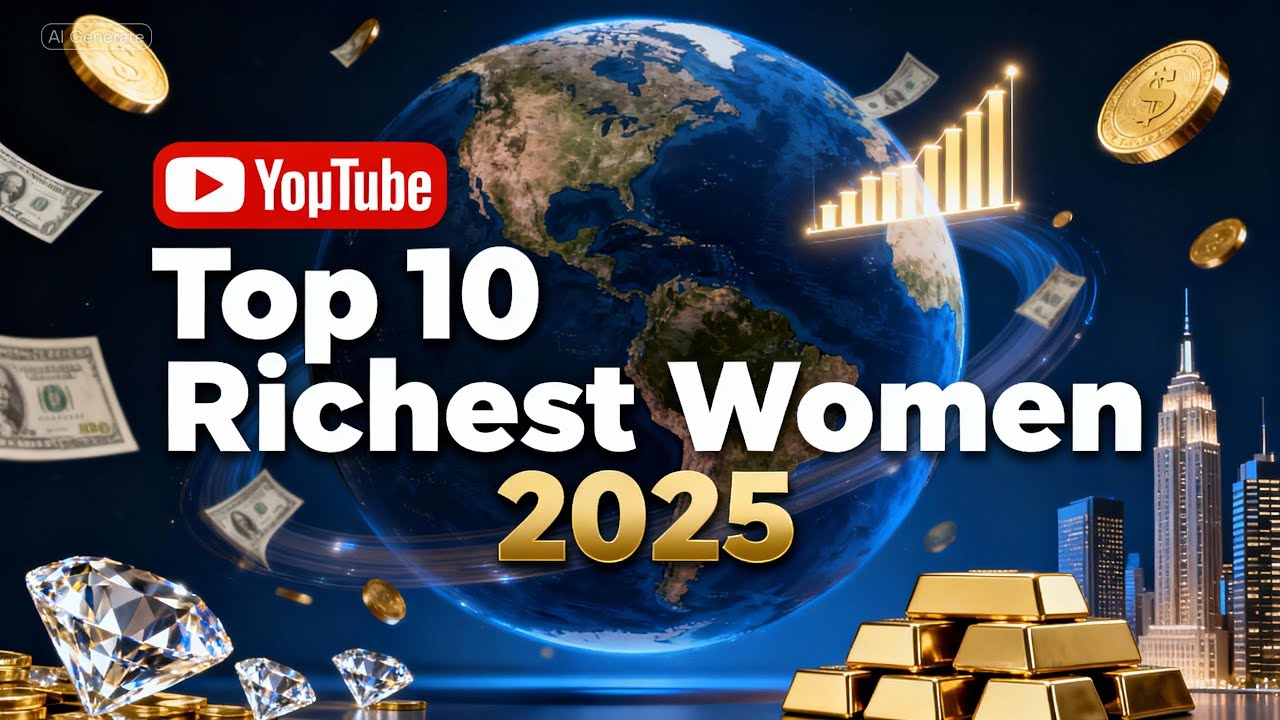 Top 10 Richest Women in the World 2025 | Global Ranks