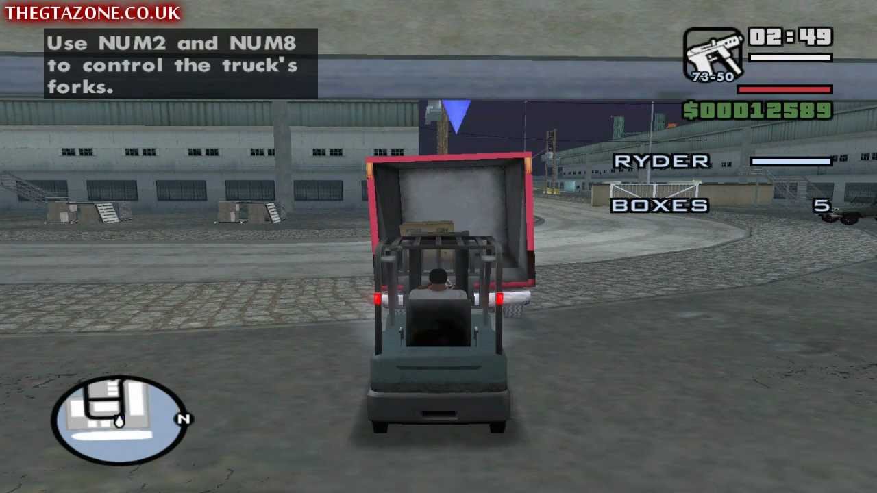 GTA San Andreas - Mission #14 - Robbing Uncle Sam (HD)