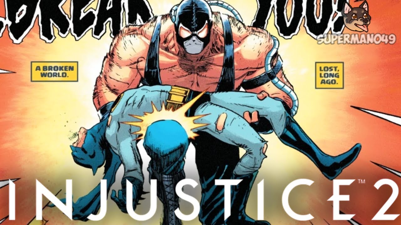 BANE BREAKS BATMAN'S BACK! - Injustice 2: 