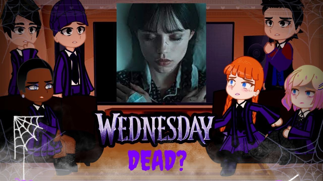 🐦‍⬛️ Nevermore Outcasts reacts to Wednesday Addams Part 1 & 2 🪦 Season 2 🎻 Gacha 🐦‍⬛️