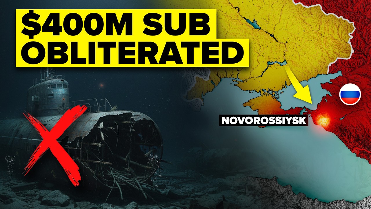 Ukraine Sinks $400M Putin&rsquo;s Sub in a World-First UNDERWATER Drone Strike