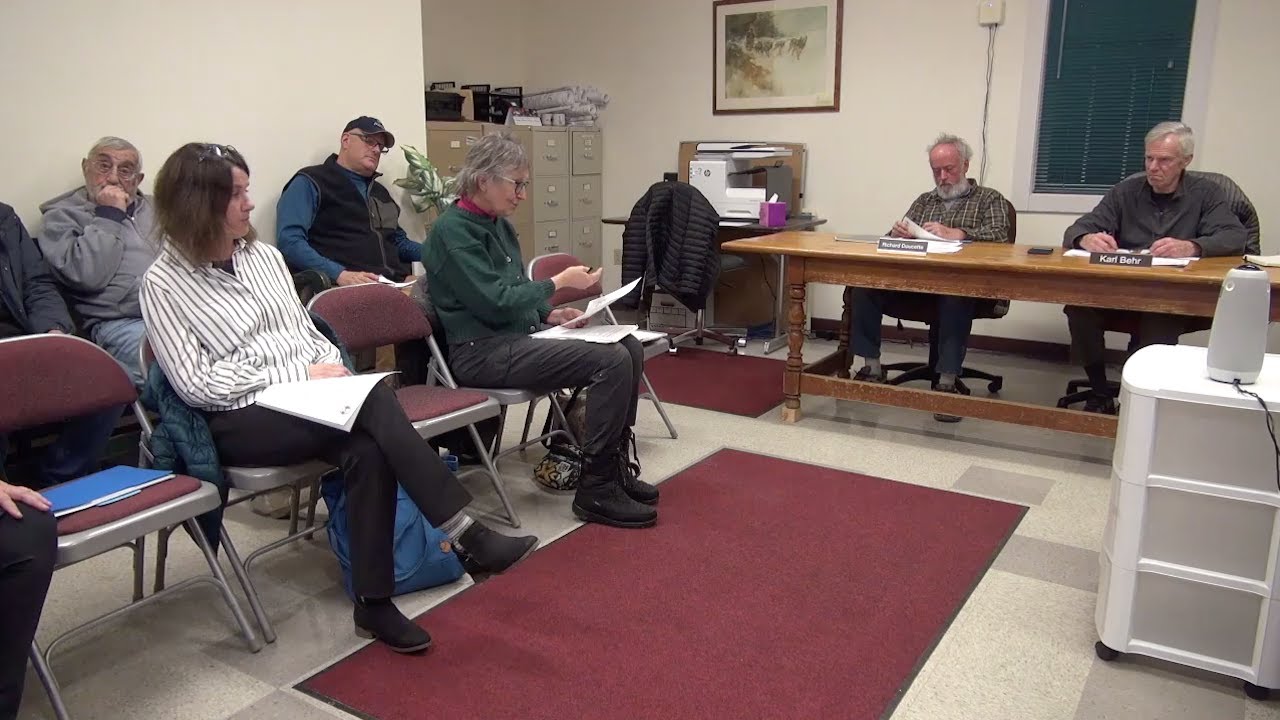 Tamworth NH Selectmen 1/13/26