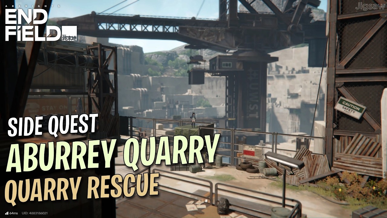 Quarry Rescue | Aburrey Quarry | Side Quest | Arknights Endfield