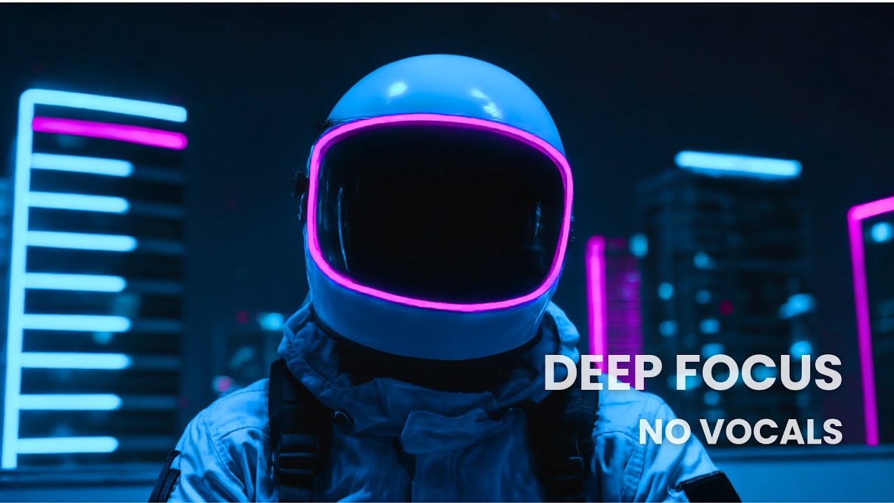 Neon City After Midnight #08  Helmeted Focus Synthwave No Vocals