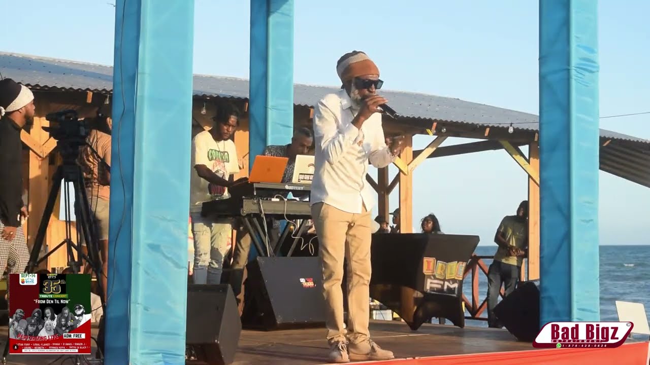 LUTAN FYAH PERFORMING AT 35TH TRIBUTE CONCERT FROM DEN TIL NOW AT LITTLE OCHI SEPTEMBER 14 2025