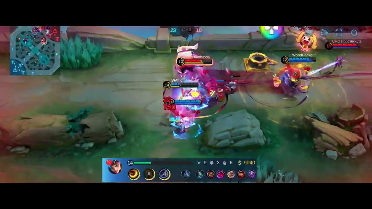 X-borg Gameplay E93 #moba #mobilelegends #xborg