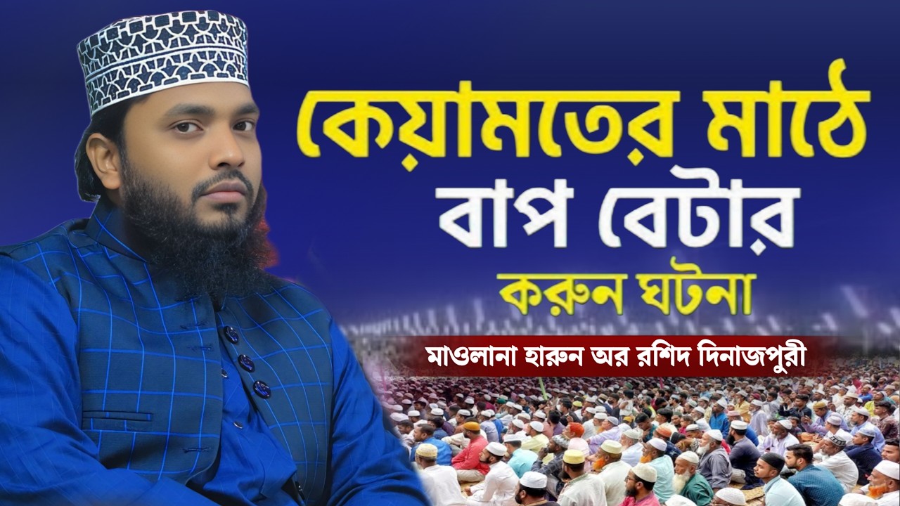 কেয়ামতের ভয়ংকর অবস্থা ও হাশরের ময়দান | মাওলানা হারুন অর রশিদ দিনাজপুরী ওয়াজ | Safwan Media TV