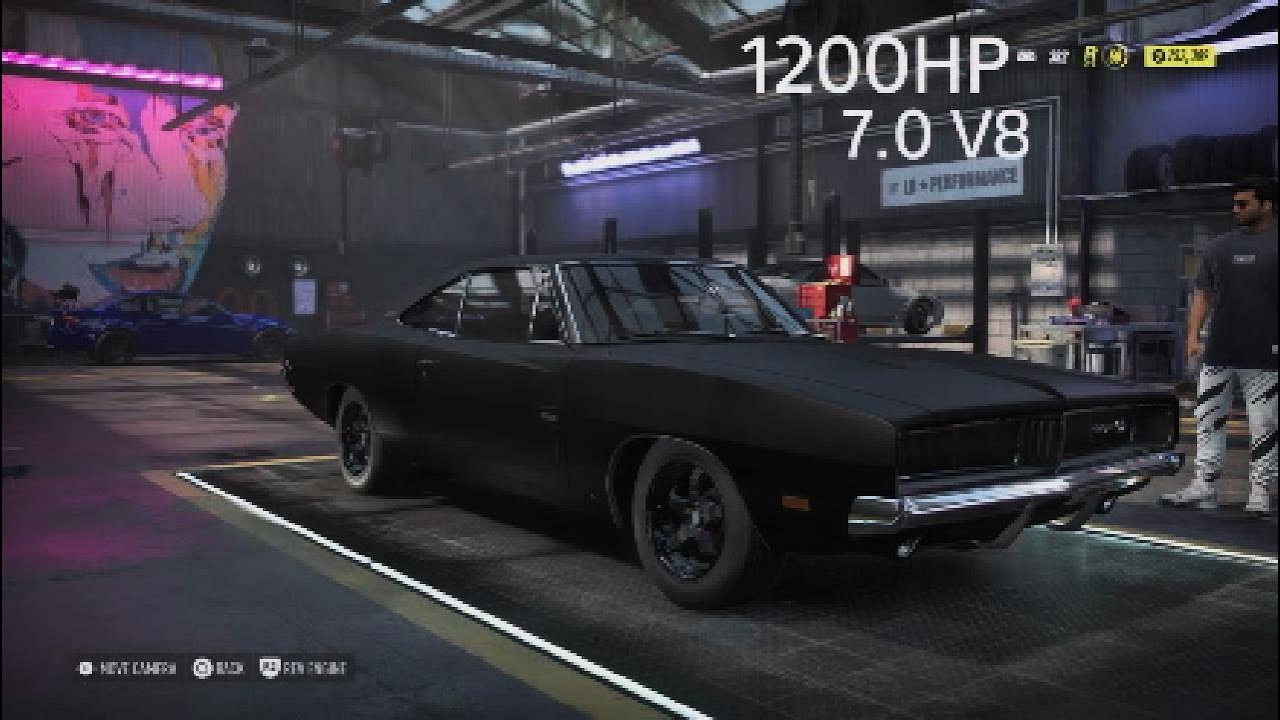 NFSHEAT - Dodge Charger 69 - 370+ km/h