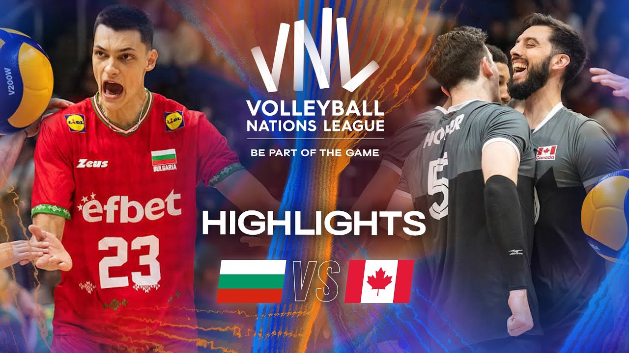Bulgaria 🇧🇬 vs. Canada 🇨🇦 - Highlights | Week 1 | Men's VNL 2025
