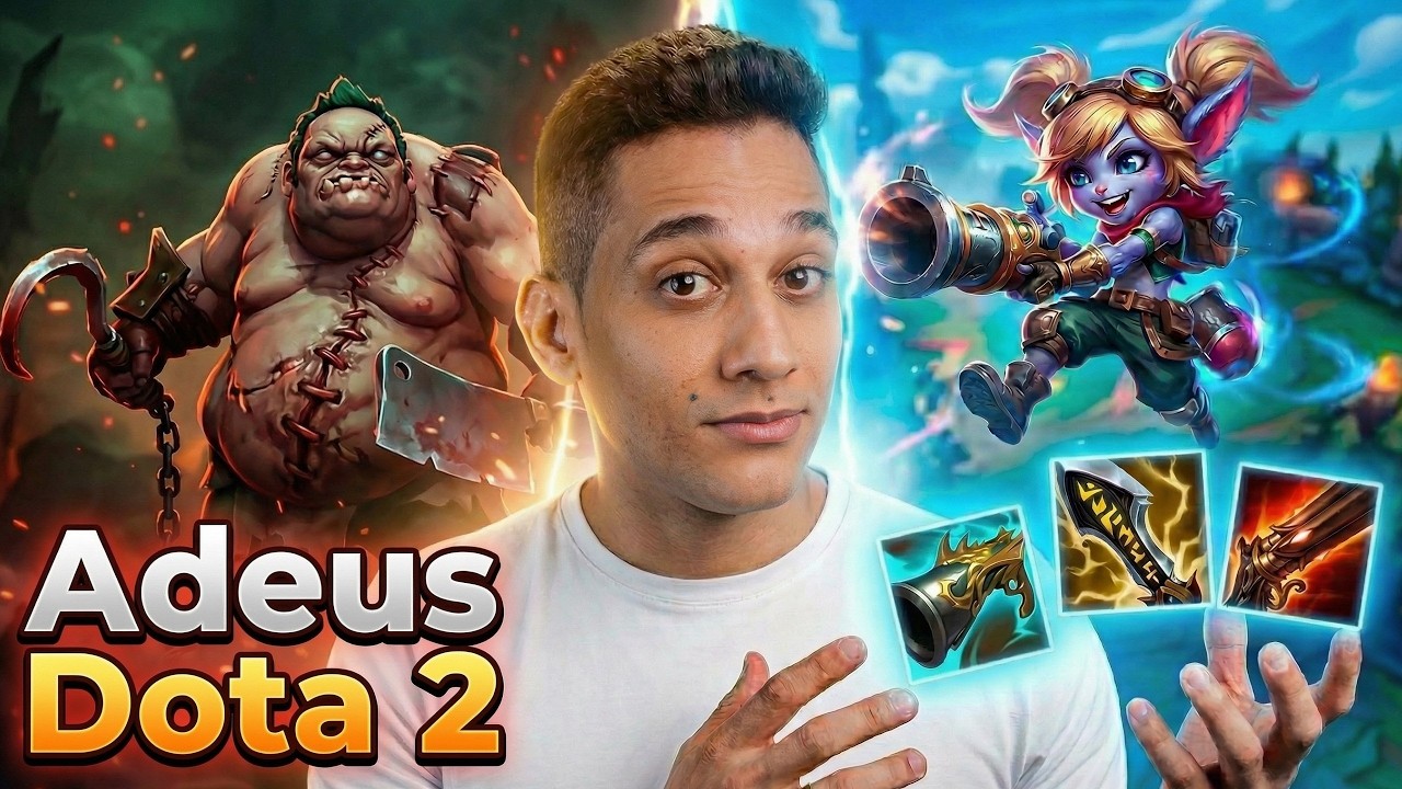 NUNCA MAIS JOGO DOTA2! ENTENDA O POR QUE!