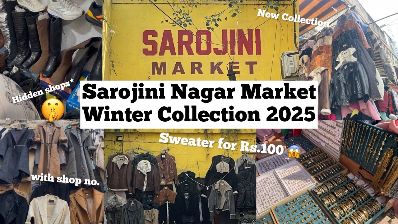 SAROJINI NAGAR Market Delhi | Latest Winter Collection 2025