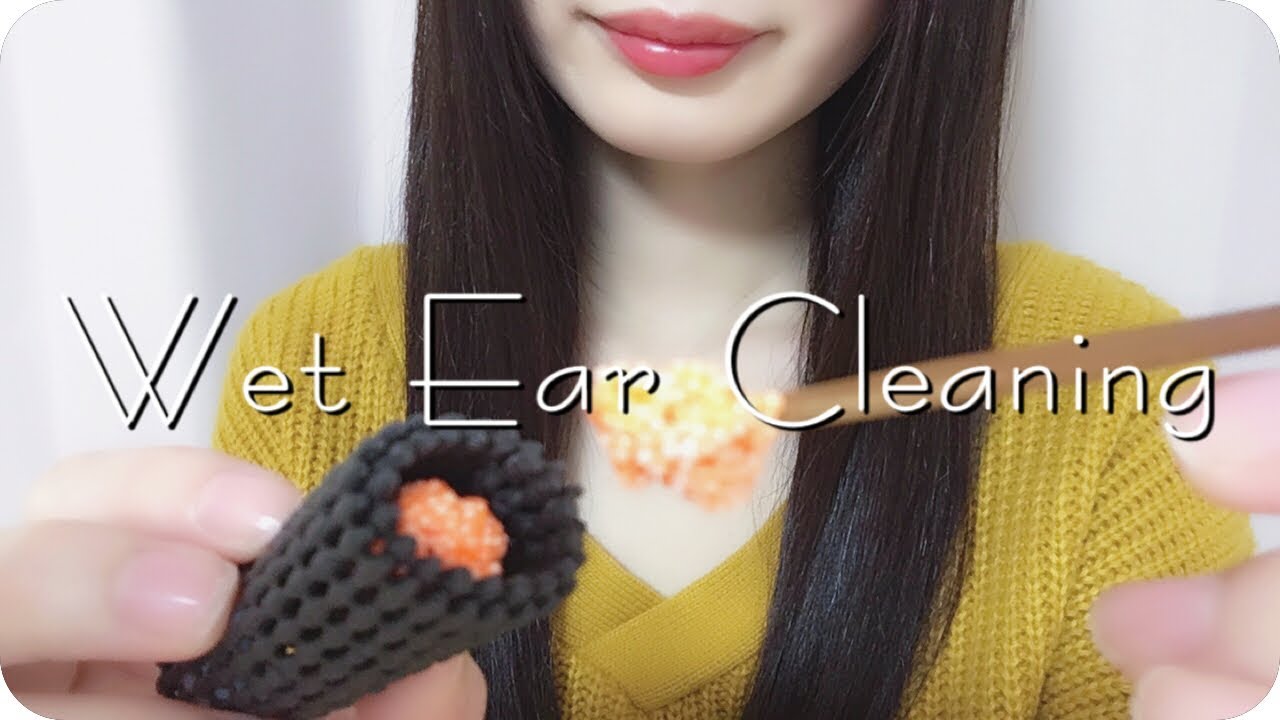 ［ASMR 日本語］両耳を耳掃除 ~ちょっとウェットな耳かき~