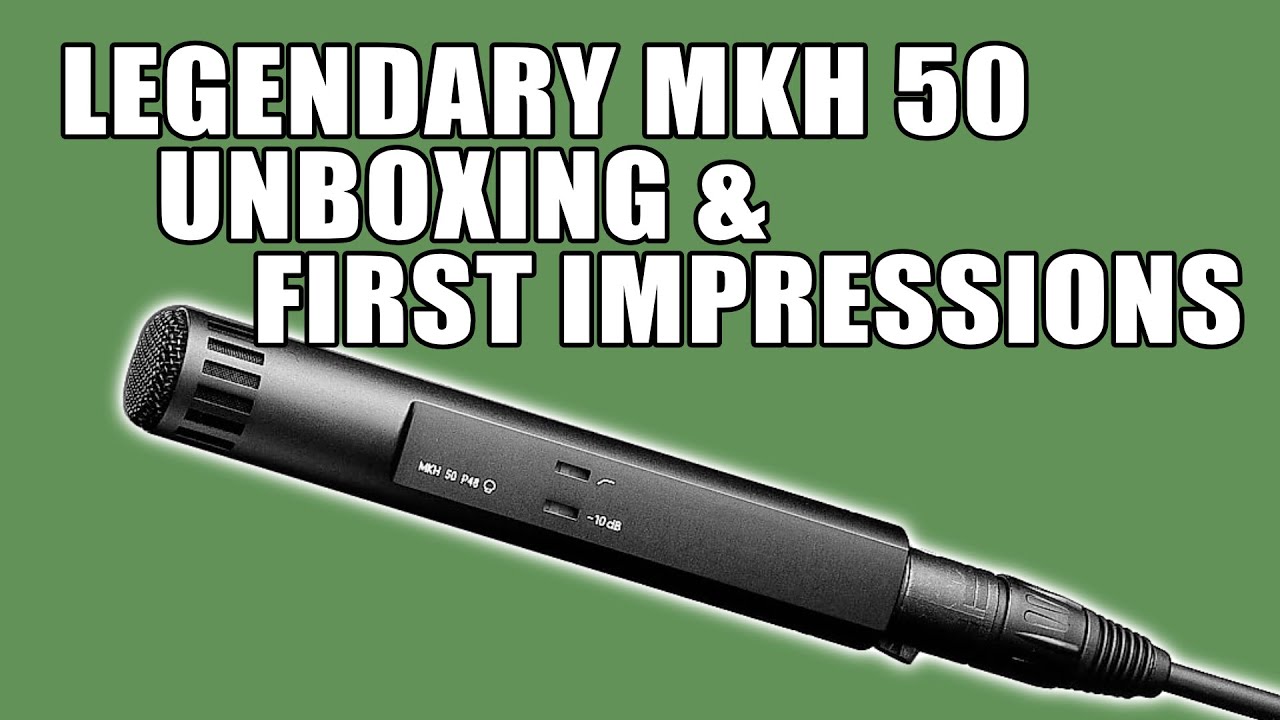 What’s in the Box? Sennheiser MKH 50 Supercardioid Condenser Microphone