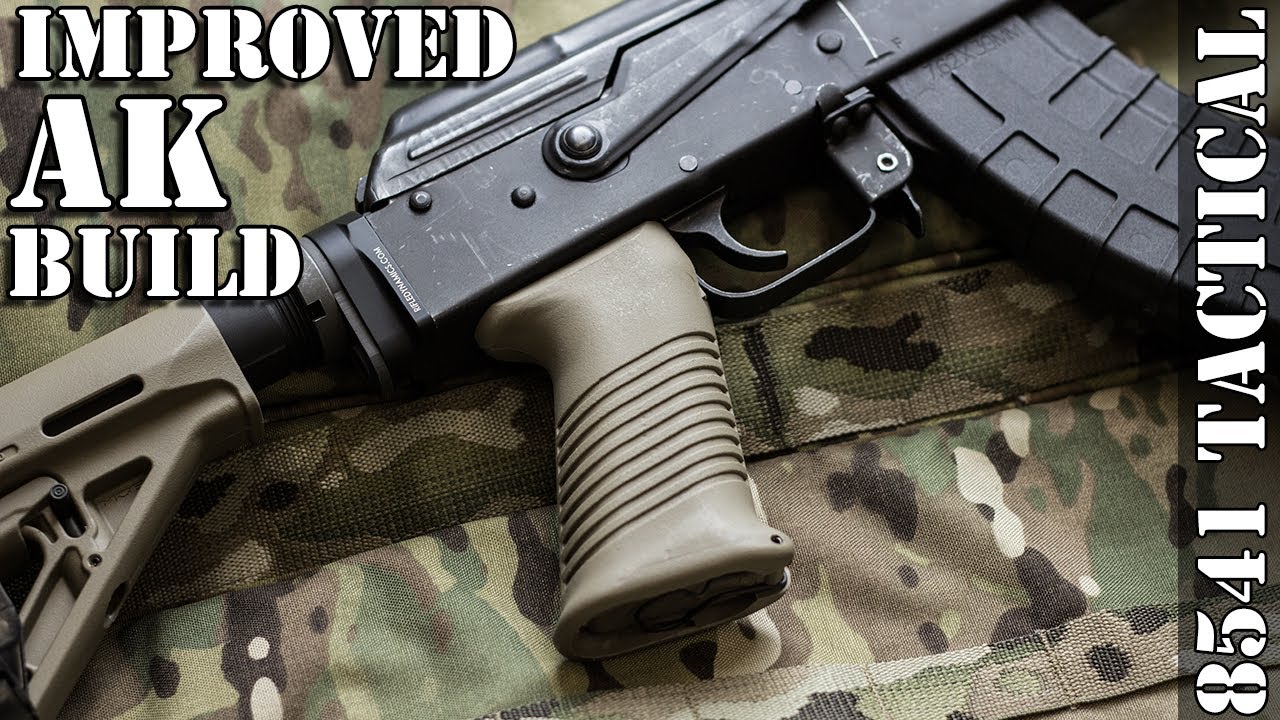 Improved AK Build - TAPCO SAW Grip Installation