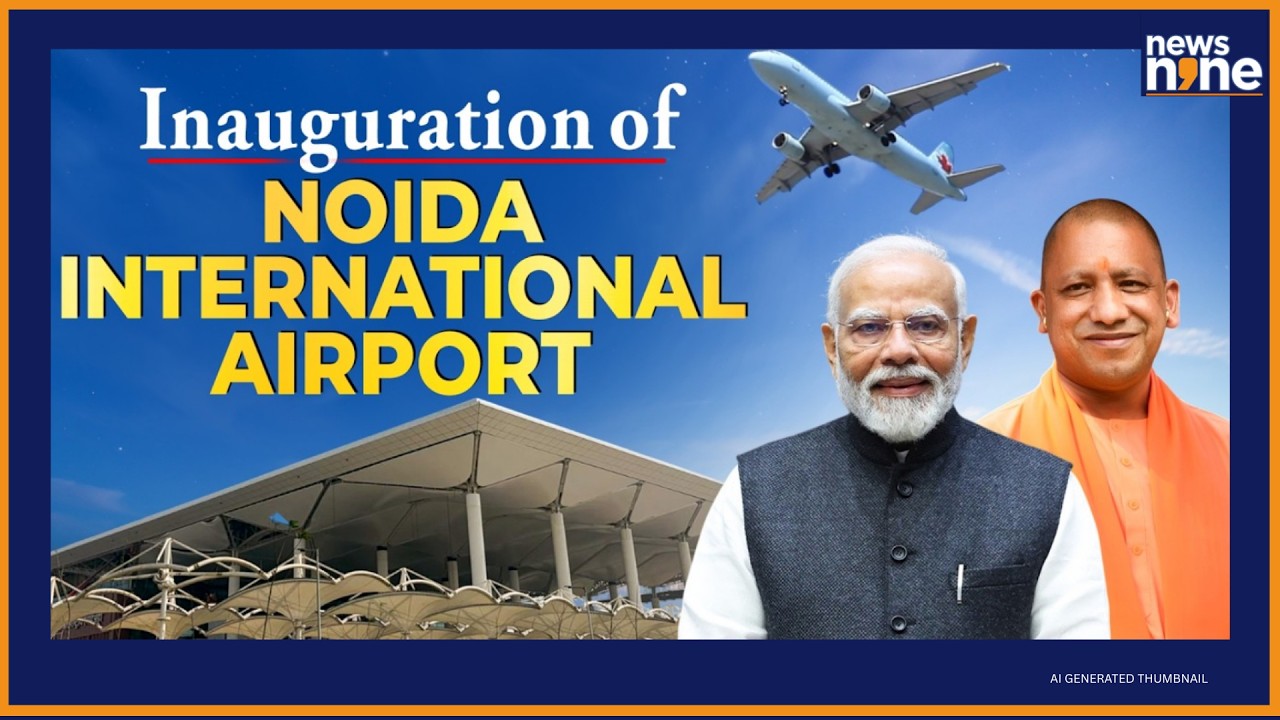 LIVE: PM Modi Inaugurates Noida International Airport Phase 1 | Jewar, UP