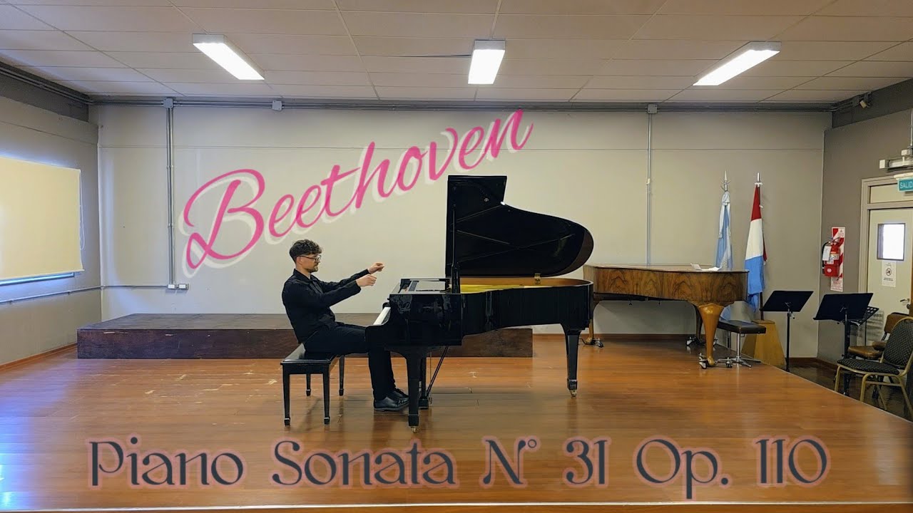 Sonata N° 31, Op. 110 (Beethoven) | piano: Tristán Gutiérrez Molina - Examen final de la TUIM (P. 3)