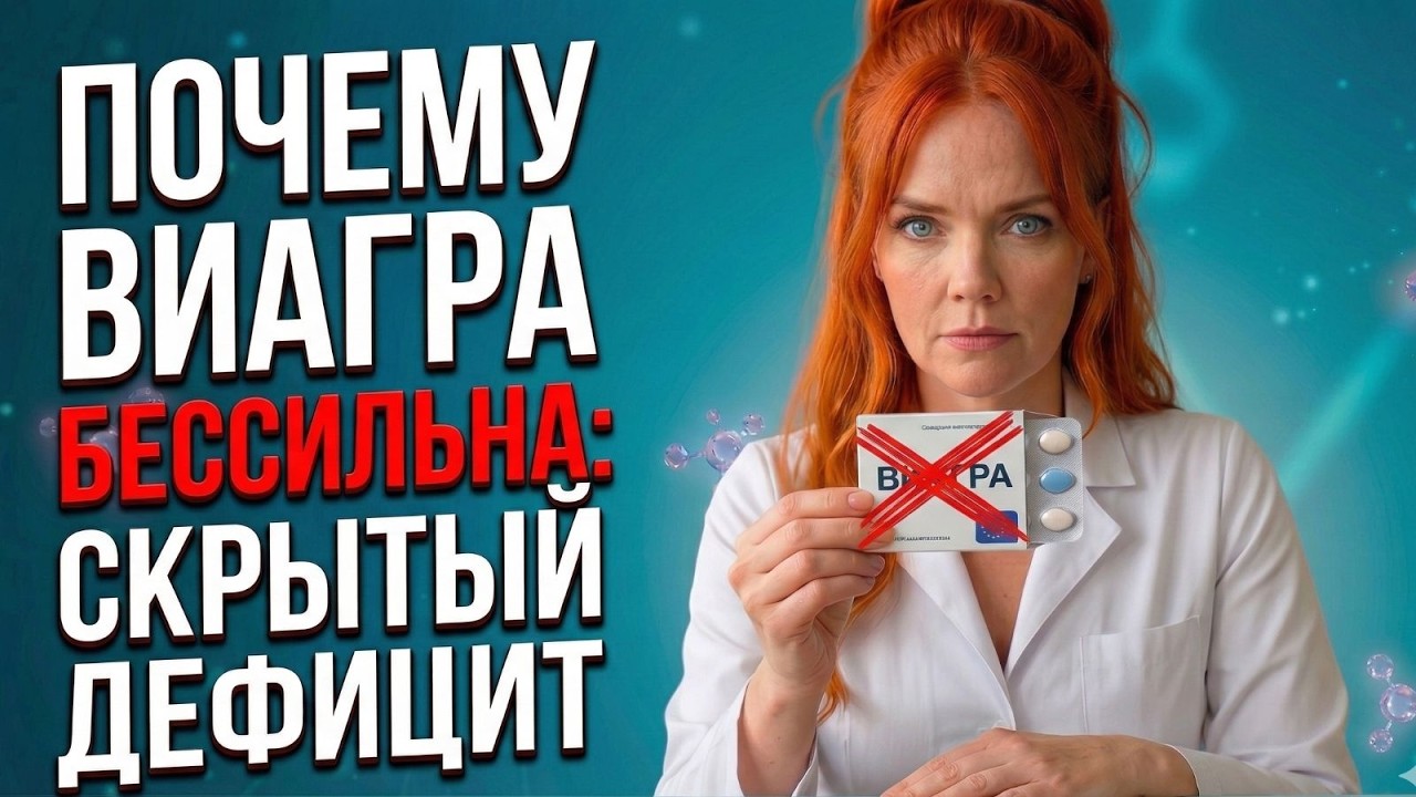 3 ОШИБКИ ВРАЧЕЙ, из-за которых мужчины годами живут без энергии