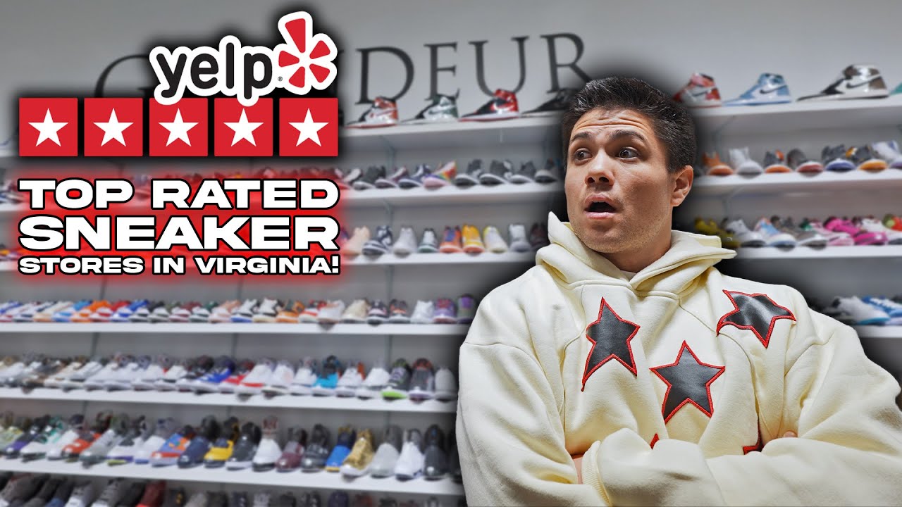 Shopping at Virginia's BEST Sneaker Stores!