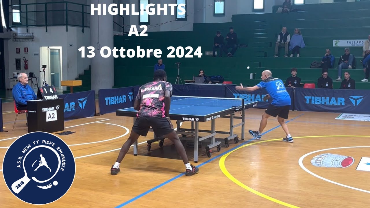 A2 Highlights 24/25 - ASD New TT Pieve Emanuele vs AON Milano Sport - 13/10/24
