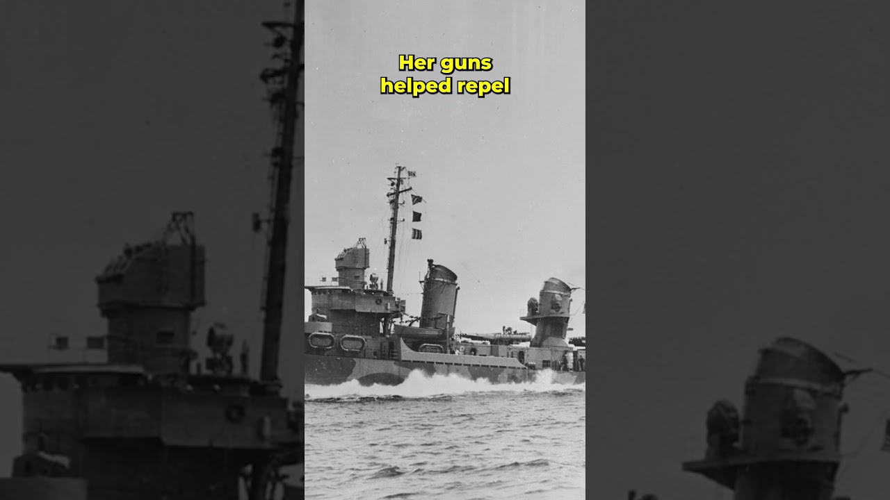 The Destroyer That Faced the Last Kamikaze, USS Callaghan | #ww2 #history #story #foryou #fyp