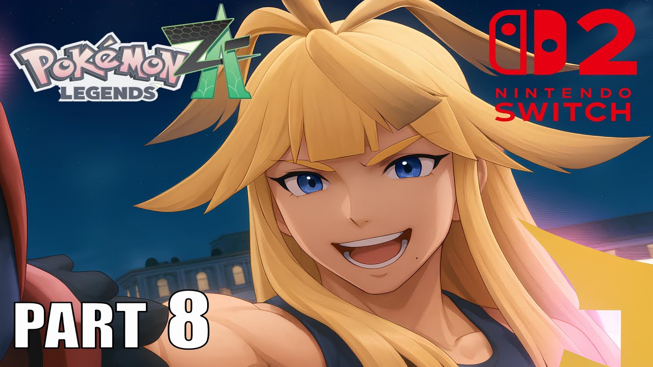 MY FIRST EVER! Pokemon GAME Legends Z-A Walkthrough Gameplay Part 8 - LVOR BATTLE! (FULL GAME)