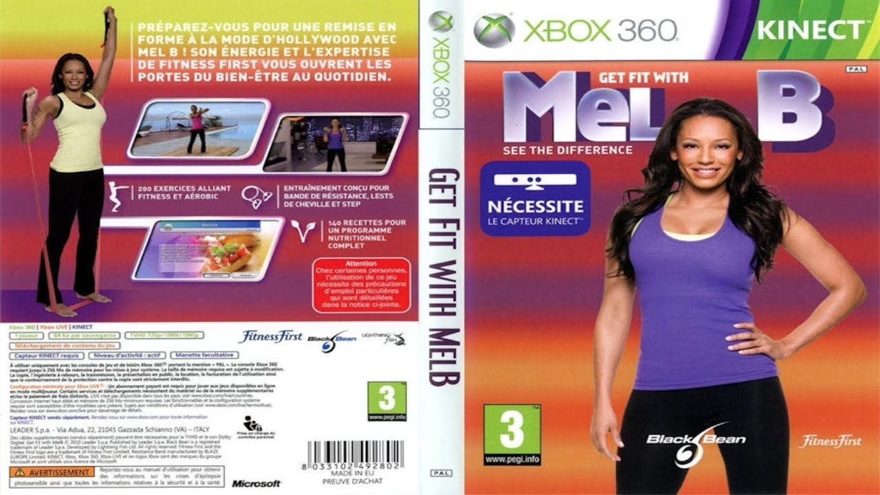 Get Fit with Mel B (2010)  - Full Gameplay | XBOX 360 | Kinect |  UHD | 4K |