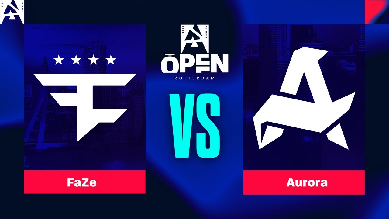 FaZe vs Aurora - Full CS2 Match VOD - BLAST Open Rotterdam 2026
