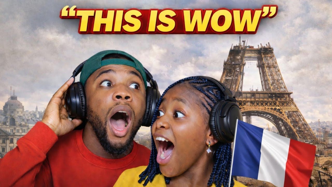 African Couple Reacts to the Crazy History of the Eiffel Tower
